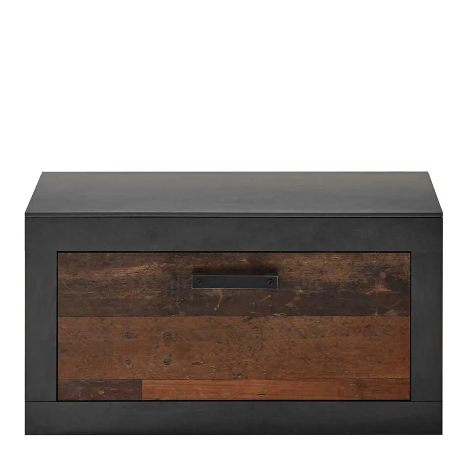 Wohnen Set Flurmöbel in Holz Antik - Timuras (vierteilig)