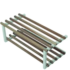 Wohnen Set Flurmöbel in Weiß & Eiche - Duvinia (zweiteilig)