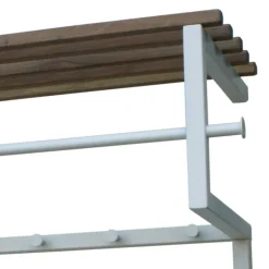 Wohnen Set Flurmöbel in Weiß & Eiche - Duvinia (zweiteilig)