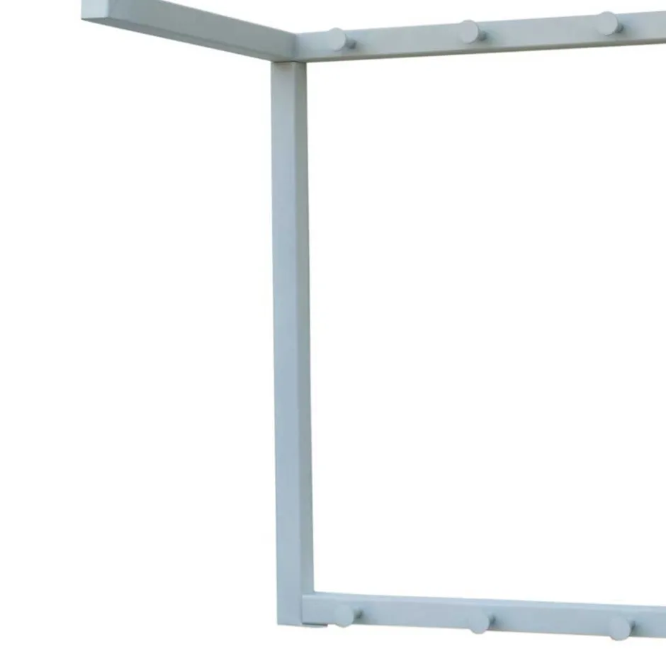 Wohnen Set Flurmöbel in Weiß & Eiche - Duvinia (zweiteilig)