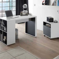 Set Schreibtisch & Rollcontainer - Chrysa (zweiteilig)^Wohnen Hot