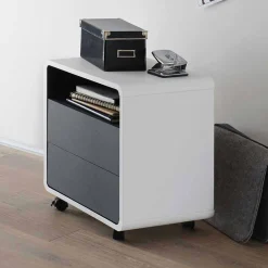 Set Schreibtisch & Rollcontainer - Chrysa (zweiteilig)^Wohnen Hot