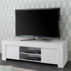 Wohnen Set TV Lowboard & Regal & Sideboard - Mikes (dreiteilig)