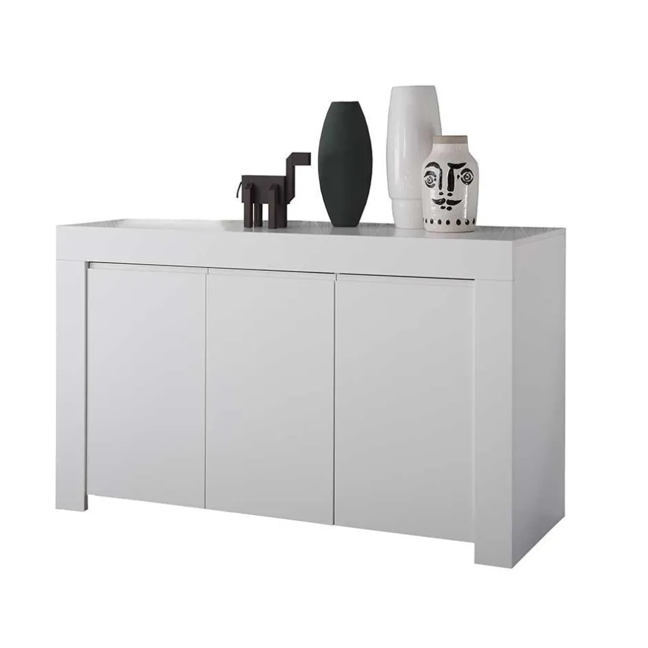 Wohnen Set TV Lowboard & Regal & Sideboard - Mikes (dreiteilig)