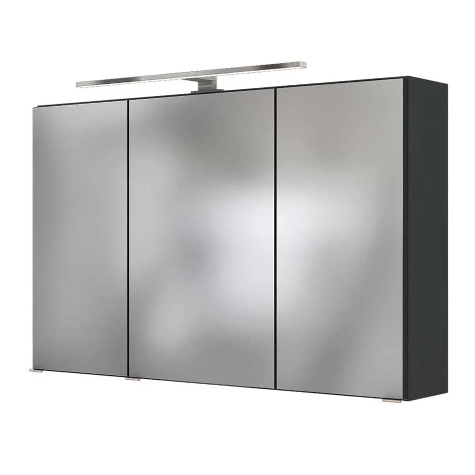 Set Waschplatz mit LED Spiegelschrank - Endely (zweiteilig)^Wohnen New