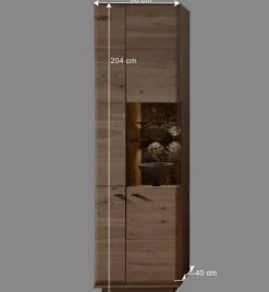 Wohnen Set Wohnzimmermöbel Wohnwand - Cassna (dreiteilig)