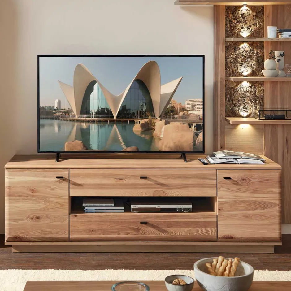 Wohnen Set Wohnzimmermöbel Wohnwand - Cassna (dreiteilig)