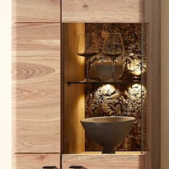 Wohnen Set Wohnzimmermöbel Wohnwand - Cassna (dreiteilig)