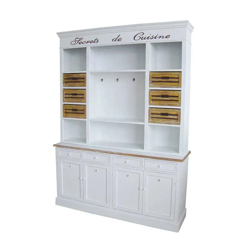 Shabby Buffetschrank Calavon in Weiß^Wohnen Discount