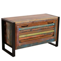 Shabby Chic Bank mit Schuhaufbewahrung - Vosbadus^Wohnen