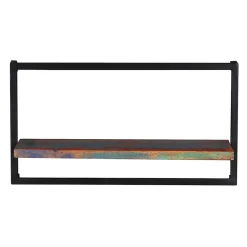 Shabby Chic Hängeregal aus Recyclingholz - Jamaica^Wohnen Best