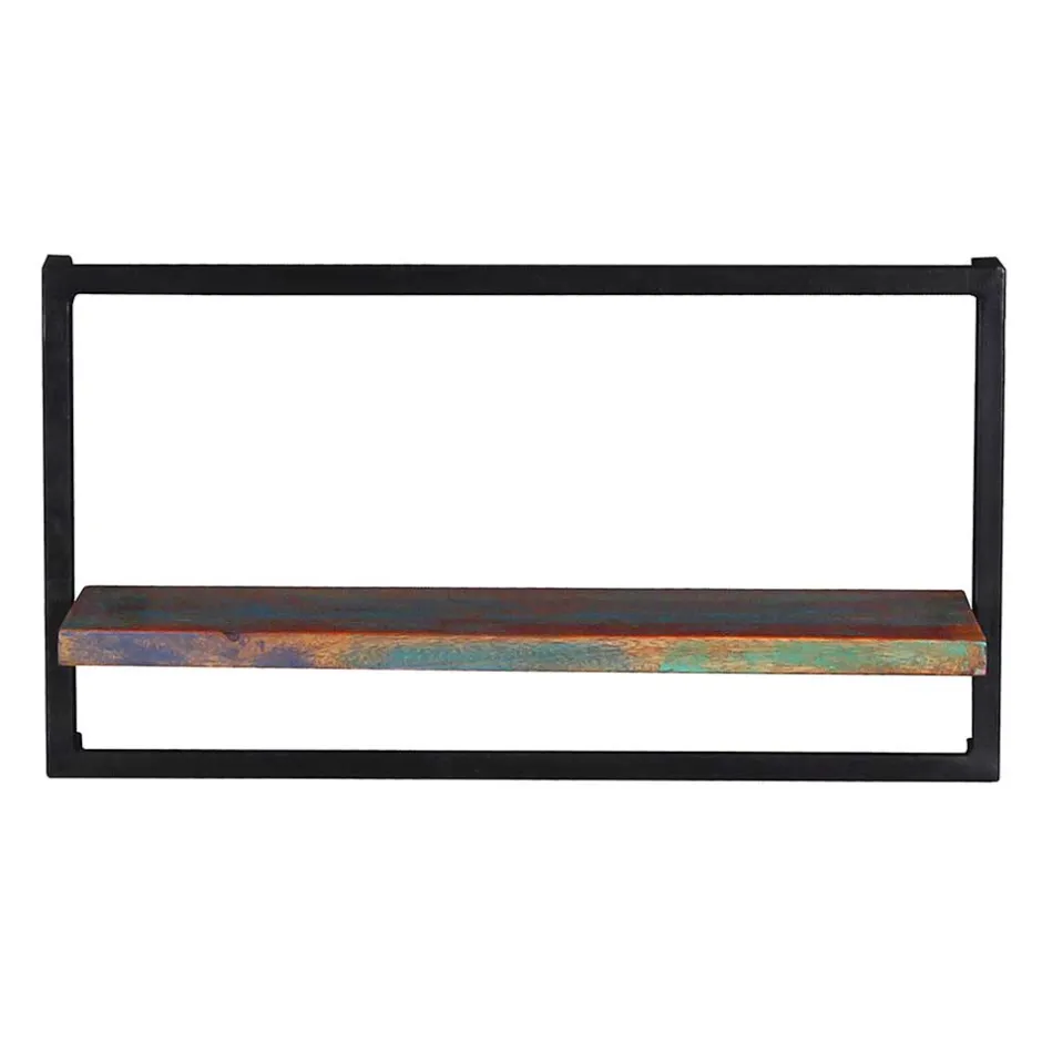 Shabby Chic Hängeregal aus Recyclingholz - Jamaica^Wohnen Best