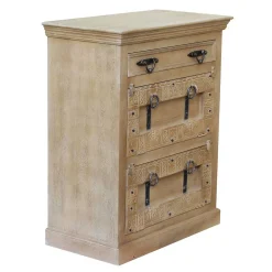 Shabby Chic Schuhkommode in Grey Wash - Abid^Wohnen Online