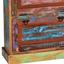 Shabby Chic Schuhschrank mit vier Klappen - Jamaica^Wohnen Sale