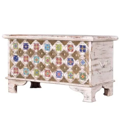 Shabby Chic Truhe in Antikweiß - Mirell^Wohnen Best