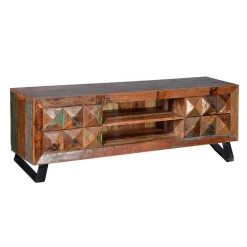 Wohnen Shabby Design TV Board aus Recyclingholz - Zeremonia
