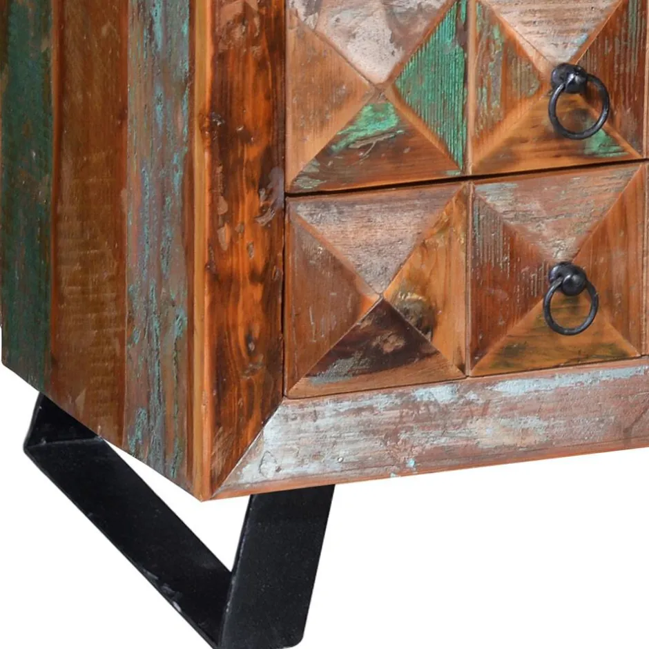 Wohnen Shabby Design TV Board aus Recyclingholz - Zeremonia