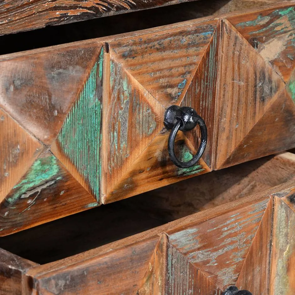 Wohnen Shabby Design TV Board aus Recyclingholz - Zeremonia