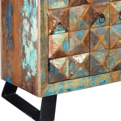 Shabby Design Vitrine aus Recyclingholz - Zeremonia^Wohnen Hot