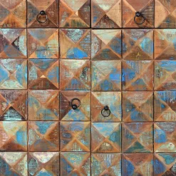 Shabby Design Vitrine aus Recyclingholz - Zeremonia^Wohnen Hot