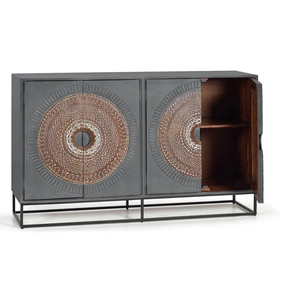 Wohnen Sideboard - dekorativ mit Mandalas - Mesusco