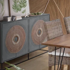 Wohnen Sideboard - dekorativ mit Mandalas - Mesusco