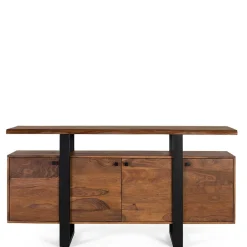 Sideboard aus Palisanderholz und Metall - Uniaka^Wohnen Discount