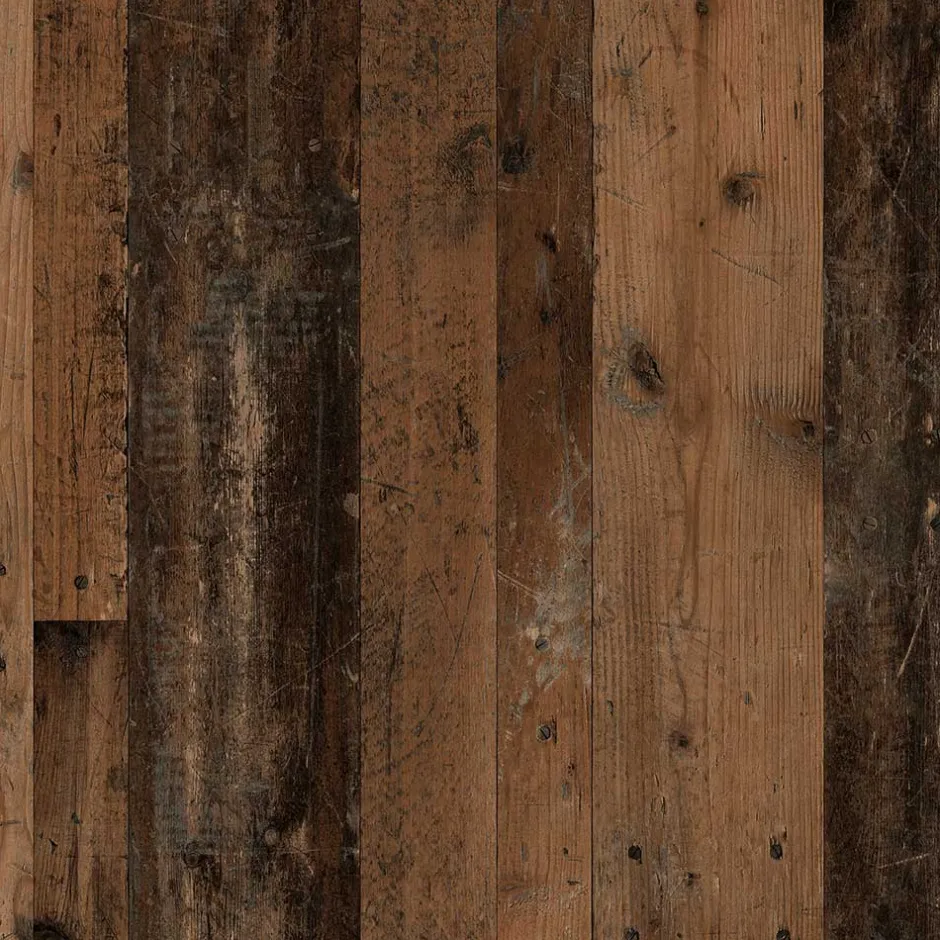 Wohnen Sideboard in Altholz Optik & Anthrazit - Bosco