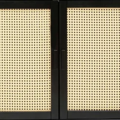 Sideboard in Dunkelbraun mit Wiener Geflecht - Santiana^Wohnen Clearance