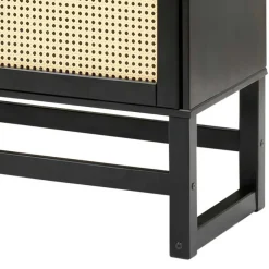 Sideboard in Dunkelbraun mit Wiener Geflecht - Santiana^Wohnen Clearance