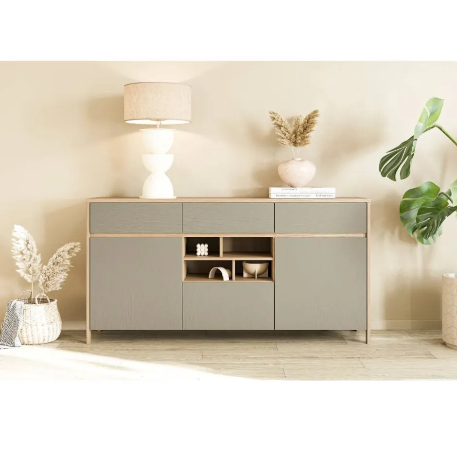 Sideboard in Eukalyptus und Eiche Optik - Promo^Wohnen Hot