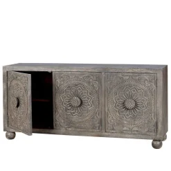 Wohnen Sideboard in Grey Wash Mangoholz - Buama