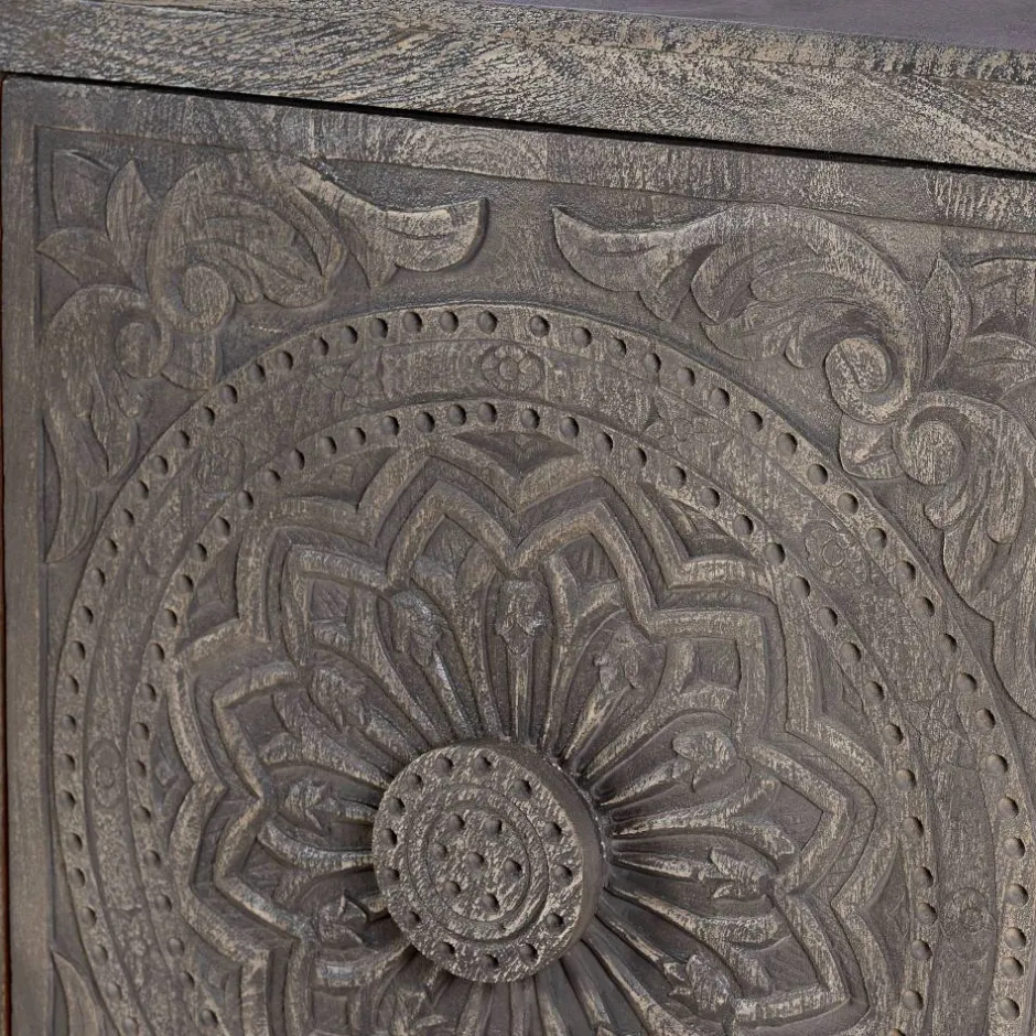 Wohnen Sideboard in Grey Wash Mangoholz - Buama