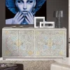 Sideboard in White Wash und Pastellfarben - Cranita^Wohnen Best