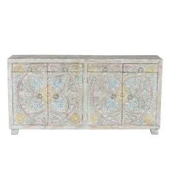 Sideboard in White Wash und Pastellfarben - Cranita^Wohnen Best
