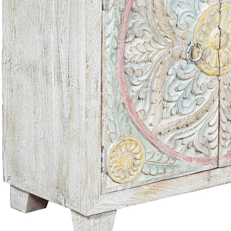 Sideboard in White Wash und Pastellfarben - Cranita^Wohnen Best