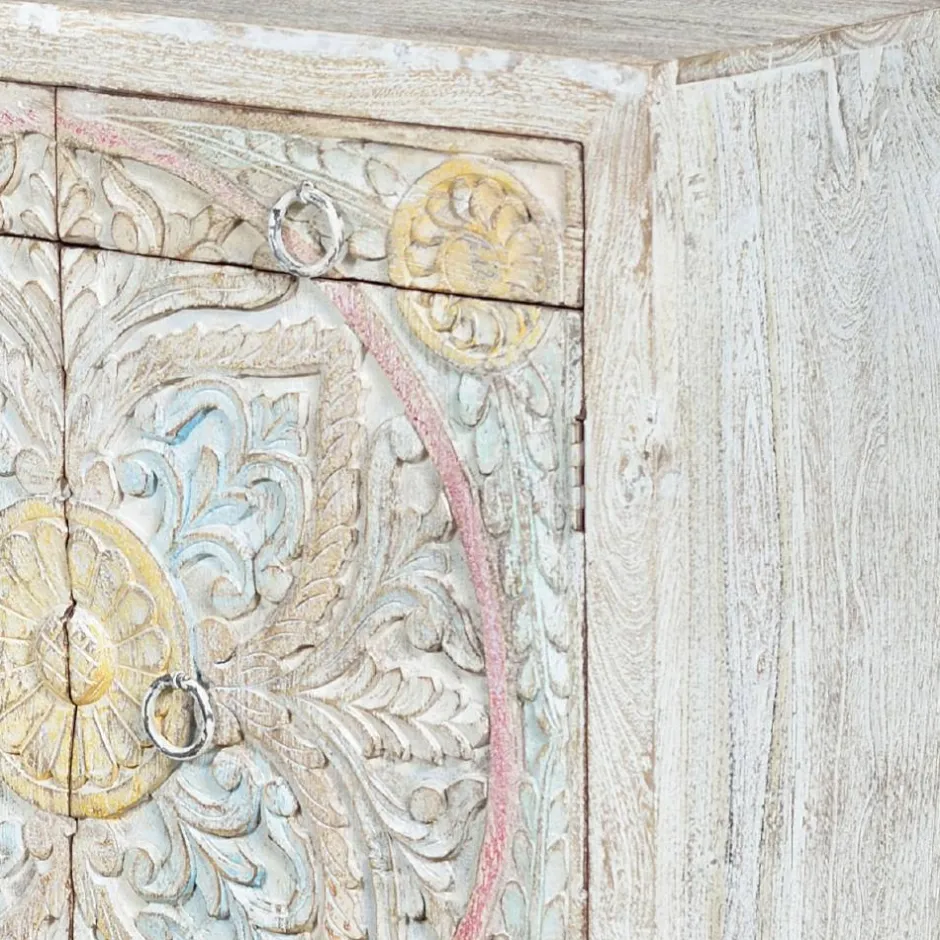 Sideboard in White Wash und Pastellfarben - Cranita^Wohnen Best