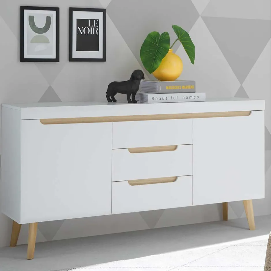 Sideboard mit drei Schubladen und zwei Türen - Ginko^Wohnen Best