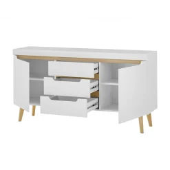 Sideboard mit drei Schubladen und zwei Türen - Ginko^Wohnen Best