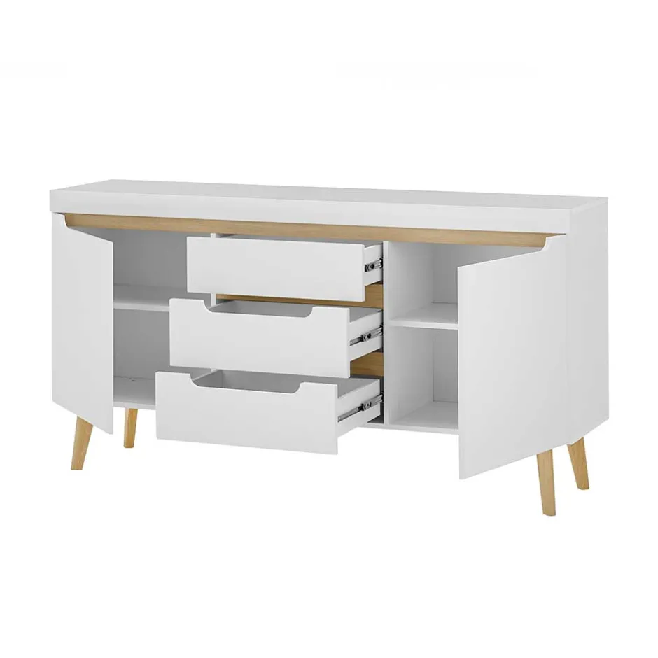 Sideboard mit drei Schubladen und zwei Türen - Ginko^Wohnen Best