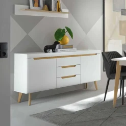 Sideboard mit drei Schubladen und zwei Türen - Ginko^Wohnen Best