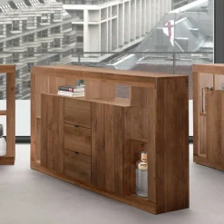 Wohnen Sideboard mit drei Schubladen & sechs Fächern - Cosmonata