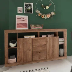 Wohnen Sideboard mit drei Schubladen & sechs Fächern - Cosmonata