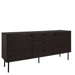 Sideboard mit dunklem Furnier in Braun - Wega^Wohnen Sale