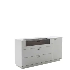 Sideboard mit Glas Klappe & Tür - Apulco^Wohnen Clearance