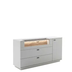 Sideboard mit Glas Klappe & Tür - Apulco^Wohnen Clearance