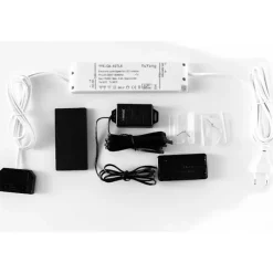 Sideboard mit Glas Klappe & Tür - Apulco^Wohnen Clearance