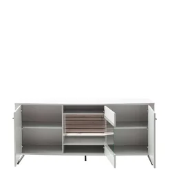 Wohnen Sideboard mit Glaseinsatz modern - Varzino