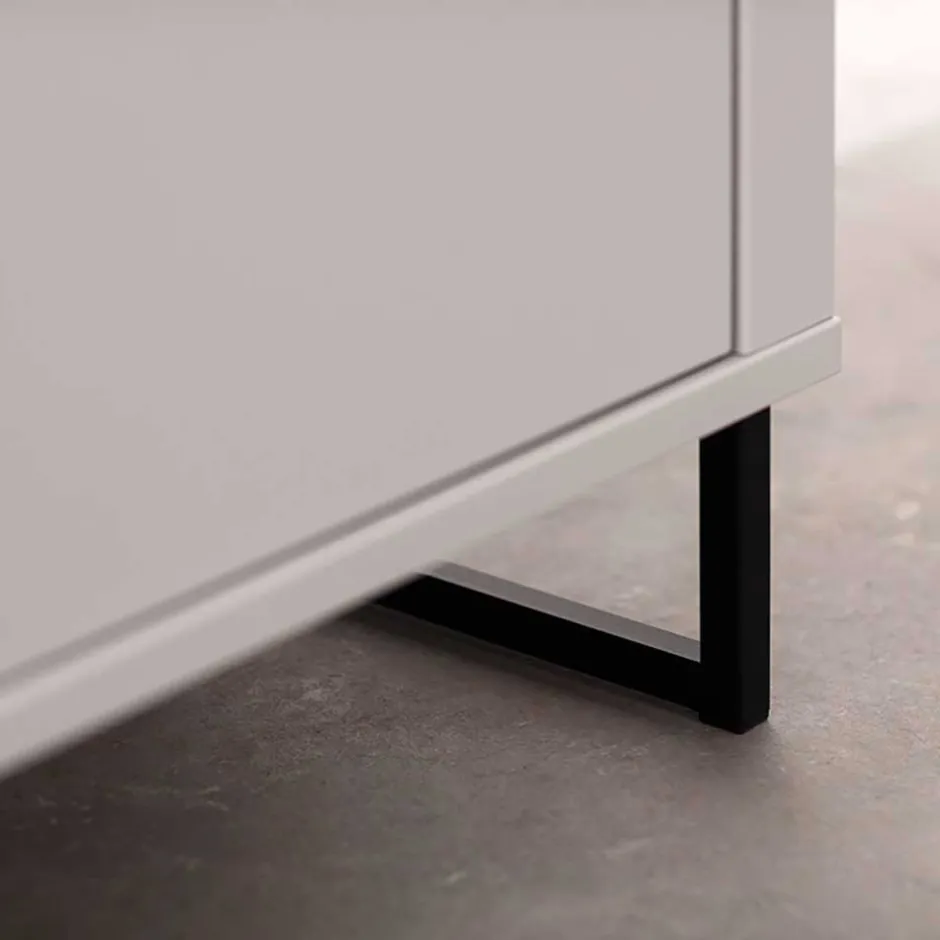 Wohnen Sideboard mit Glaseinsatz modern - Varzino