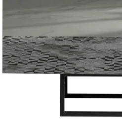 Wohnen Sideboard mit rauchgrauem Spiegelglas - Razepta